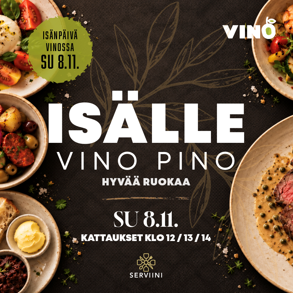 Isälle parasta pöytään